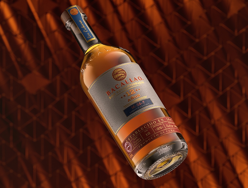 Bacallao Cuban Rum by Andrei Becheanu (Blender and HDR Light Studio add-on)