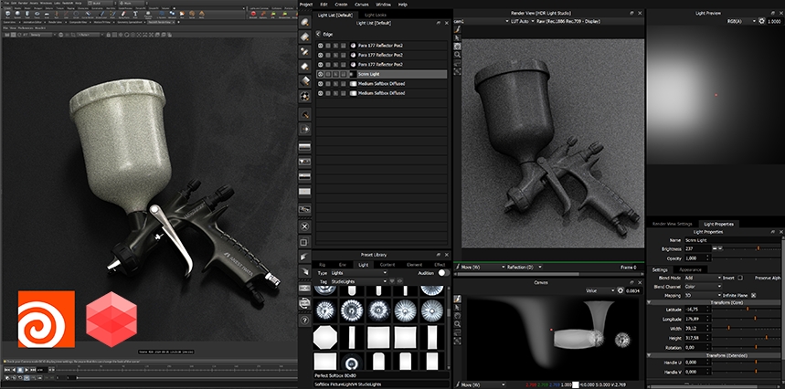 HDR Light Studio with Houdini and Redshift